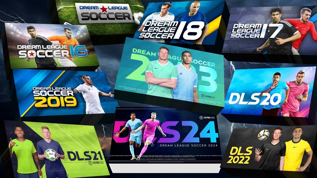 Evolução do (DLS) e música de cada dream league soccer (Nostalgia!!)