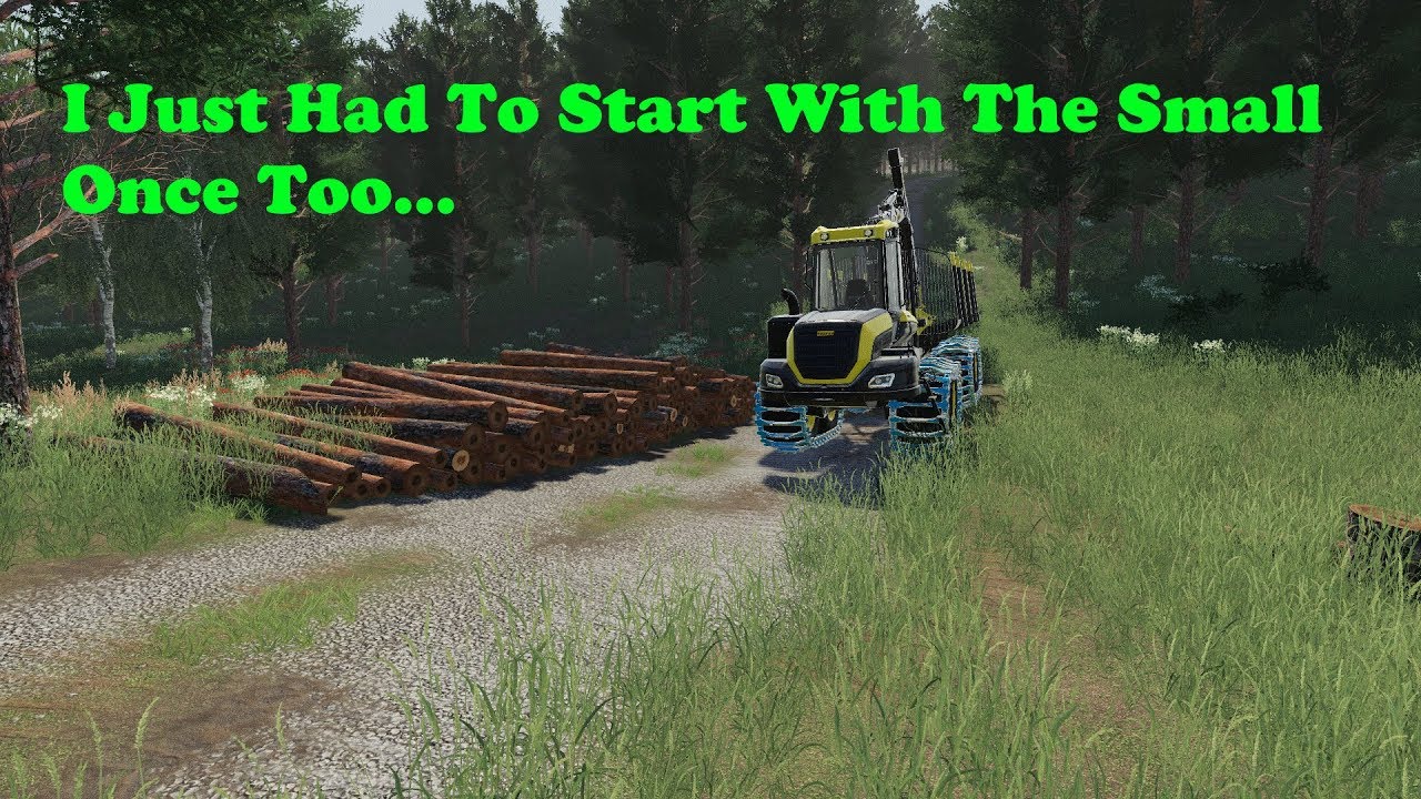 FS19 | Forestry On Holm&aring;kra | Small Logs | Timelapse | S02 EP18