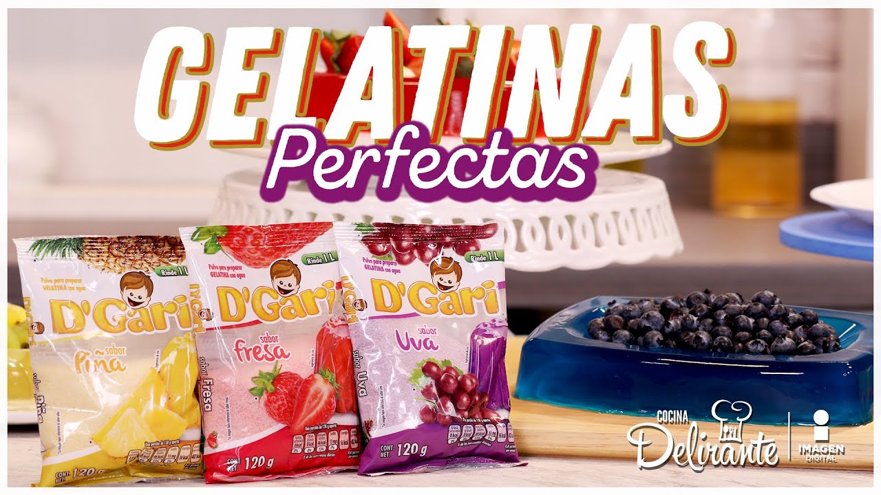 11 Tips para preparar las gelatinas perfectas  con D&rsquo;gari&reg;