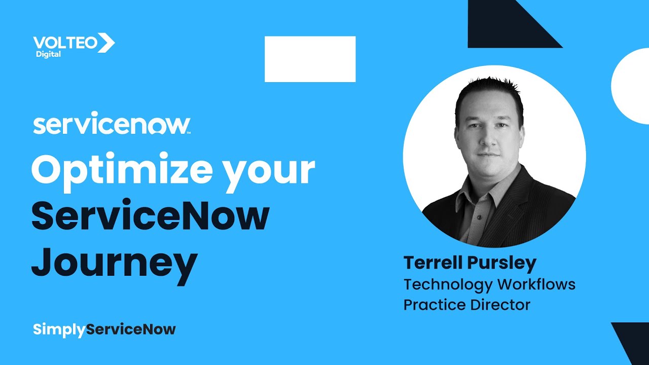 Simply ServiceNow: Optimize your ServiceNow Journey
