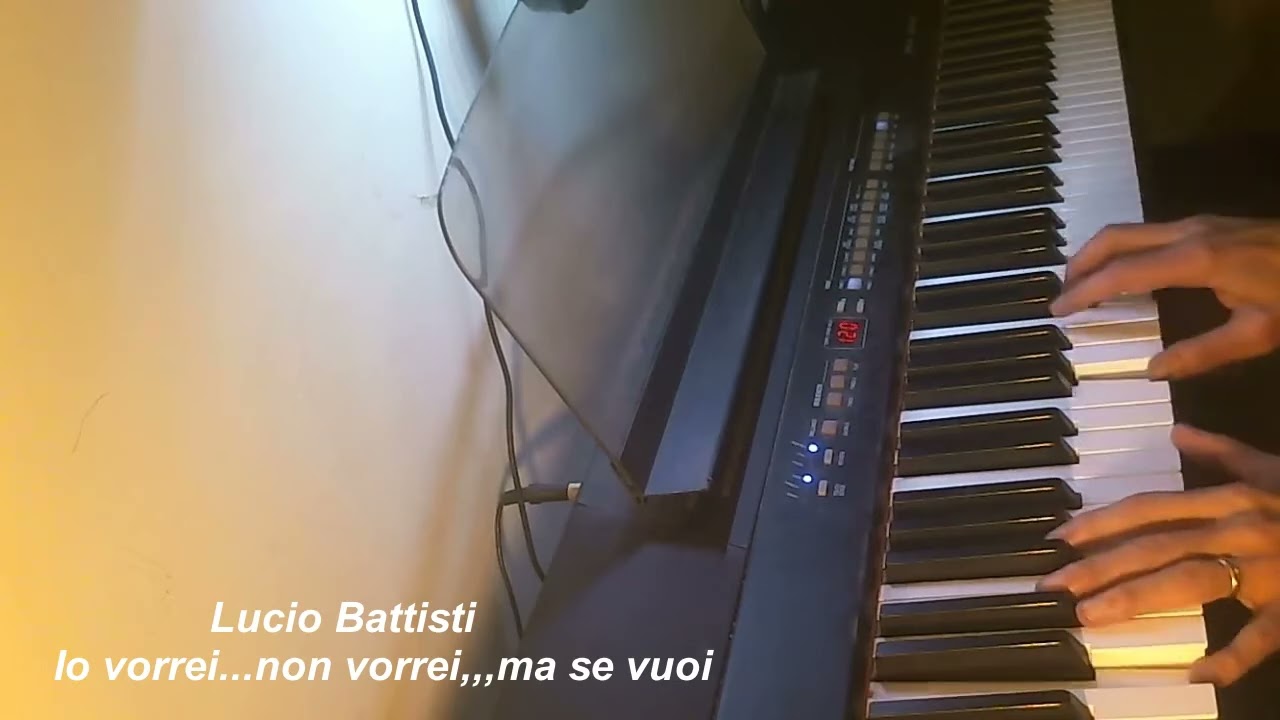 Battisti - io vorrei, non vorrei, ma se vuoi