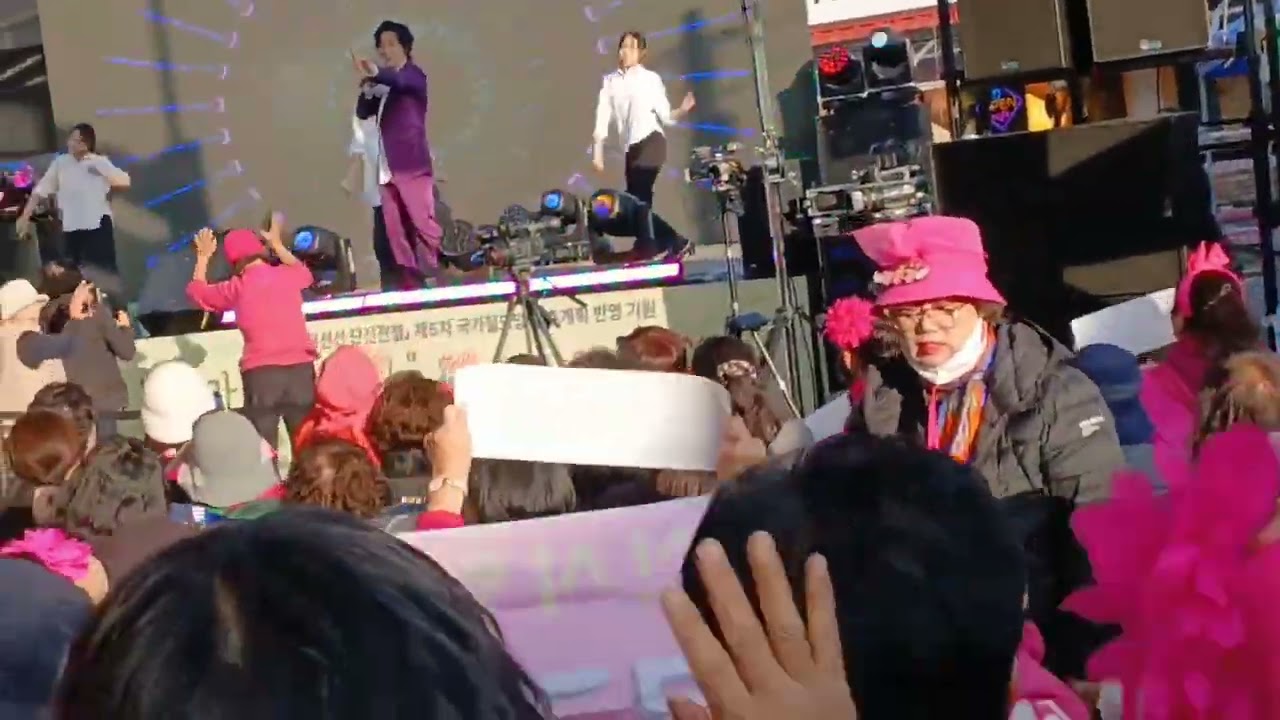 초대가수 강문경님 메들리 마지막곡 정선 임계 사과축제 
