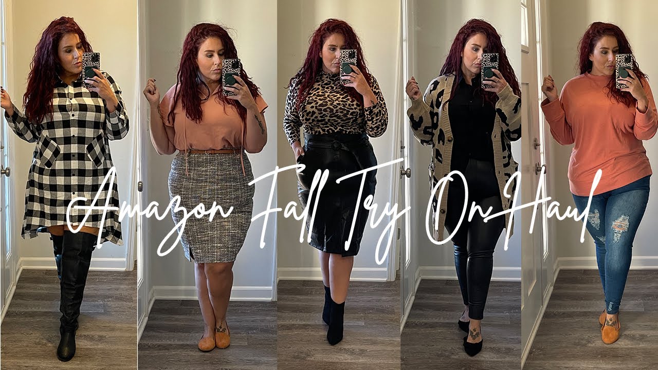 Amazon Plus Size Fall Try On Haul | Curves, Curls and Clothes