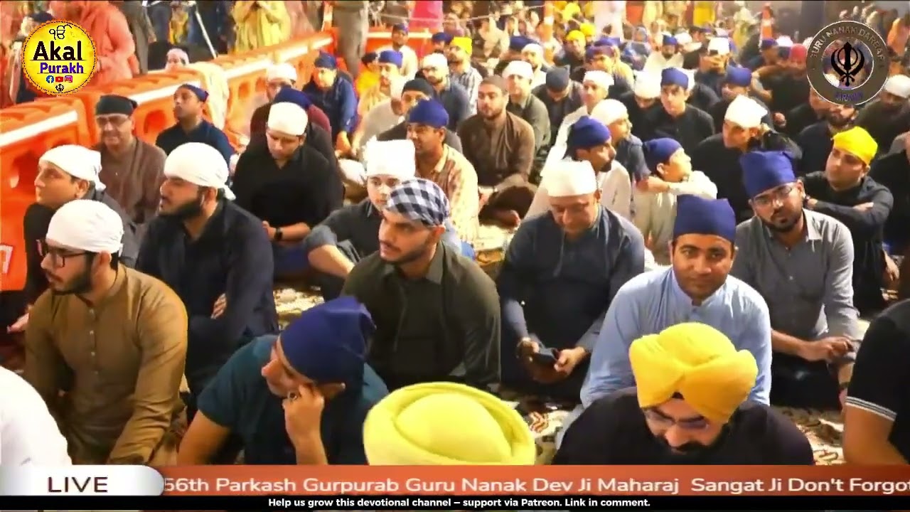 Shabad Akhut Baba Nanka - Wah Ji Wah Bhai Nirmal Singh Nagpuri - Pakistan Vich❤️🇵🇰  