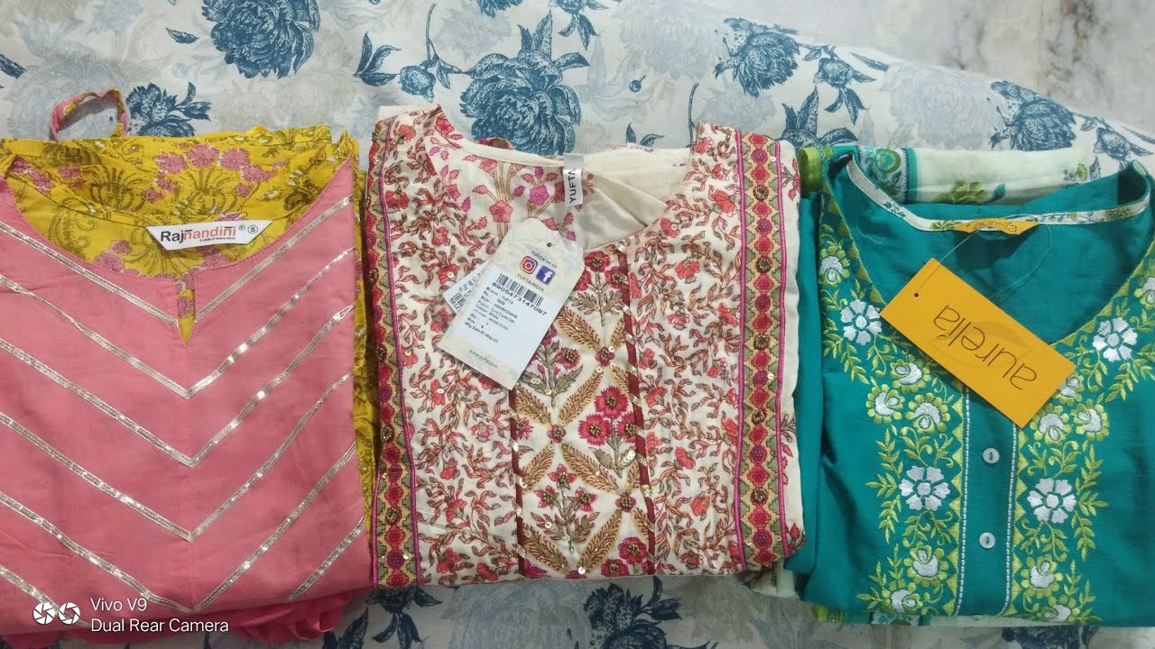 Aurelia,Yufta,Rajnandini Kurta Set Haul  Under 2000/-💥Amazon Kurta Set Haul 💥 Forever Simple