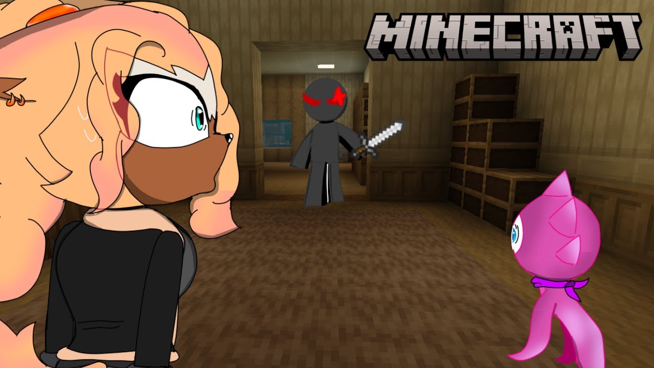 Movie Whisper plays MURDER MYSTERY in MINECRAFT?!