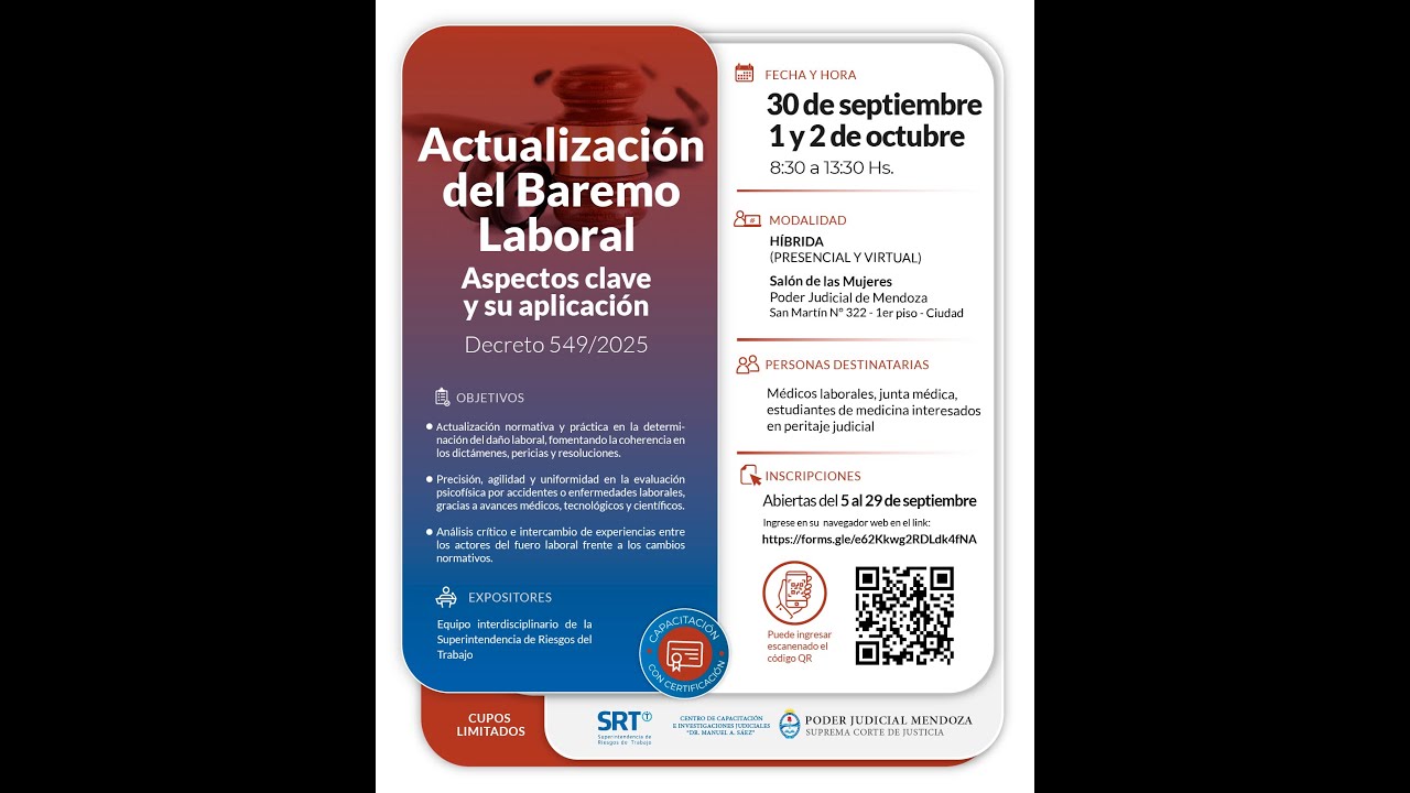 ACTUALIZACIÓN DEL BAREMO LABORAL: aspectos clave y su aplicación