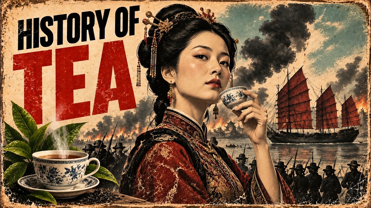 The Full Story of Tea: Money, Opium, War & Empire | The Dark History