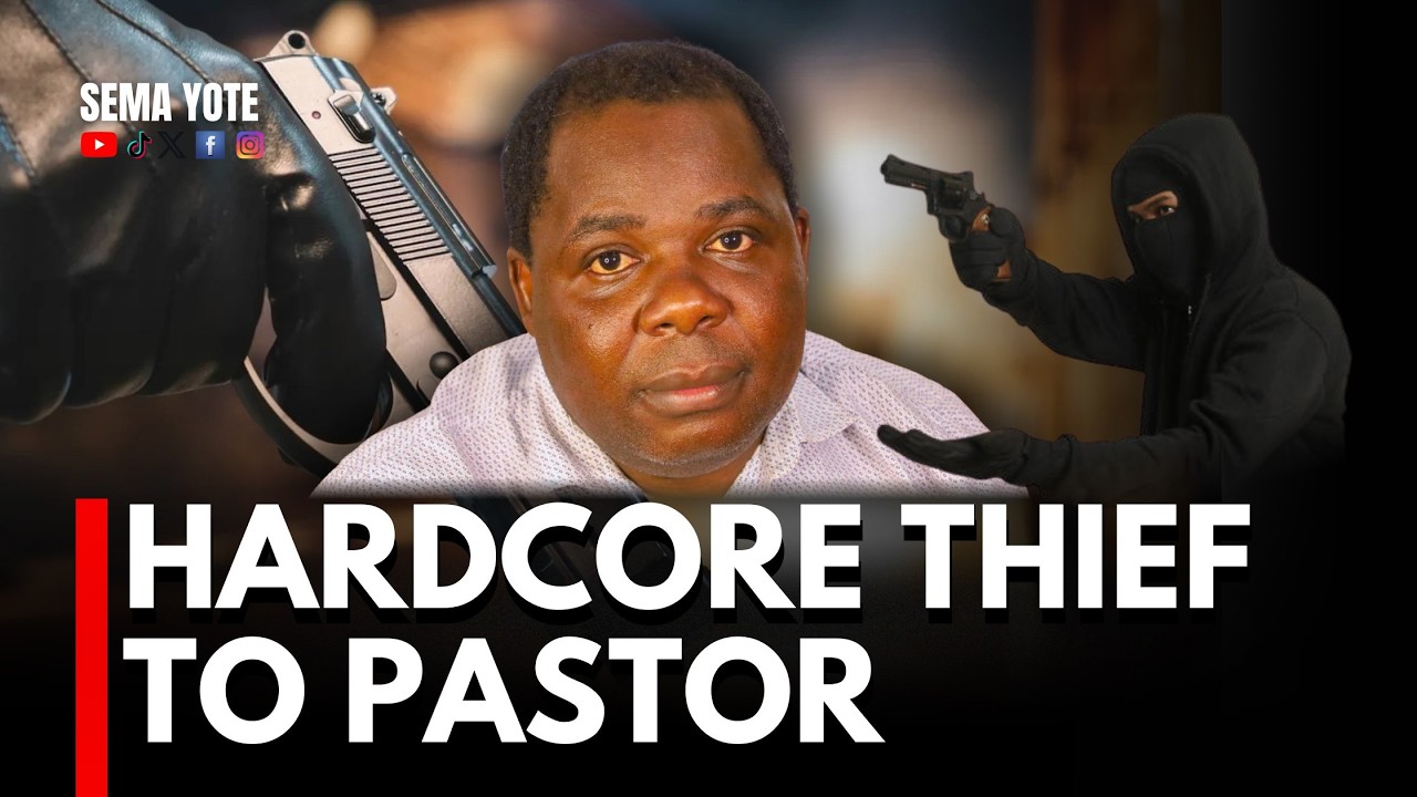 I robbed people. Now I preach to them