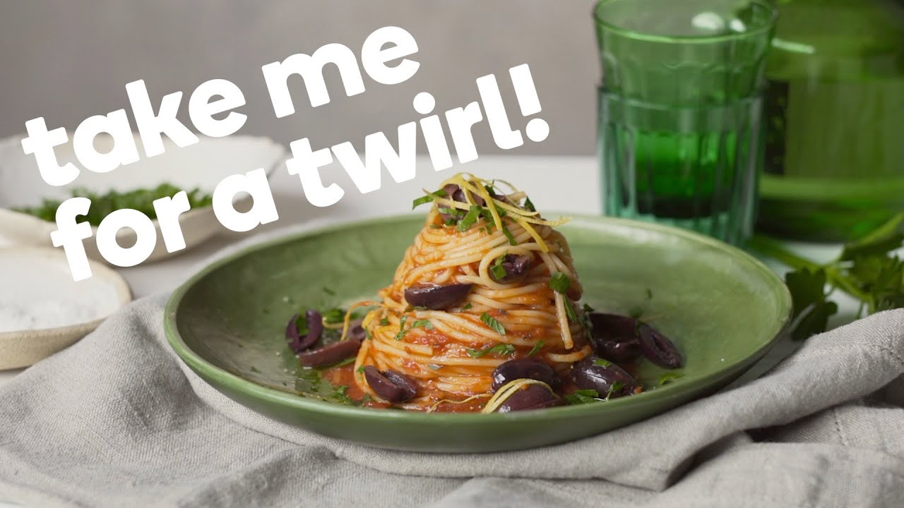 How to plate pasta like a food stylist