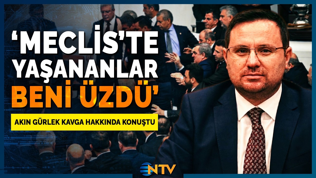 Adalet Bakanı Akın Gürlek, Meclis'te Yaşanan Yumruklu Kavga Hakkında Konuştu! | NTV