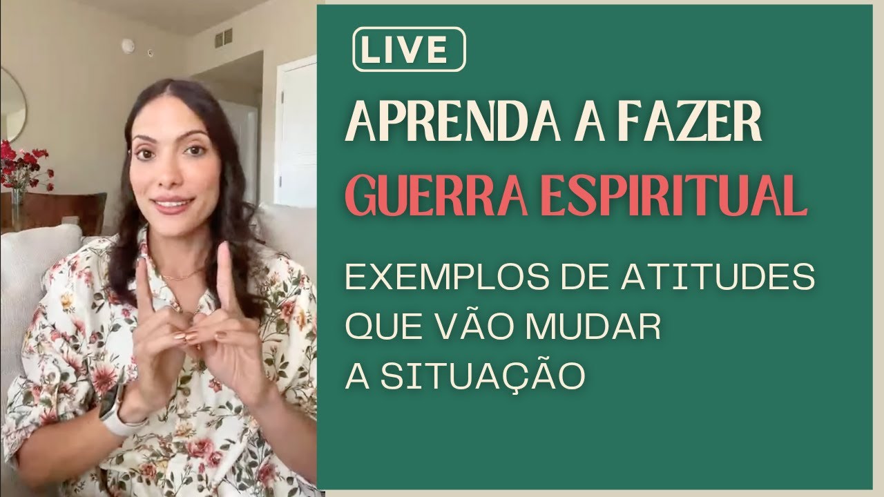 Aprenda a fazer guerra espiritual! Como um Cristão Maduro age vs um cristão imaturo!