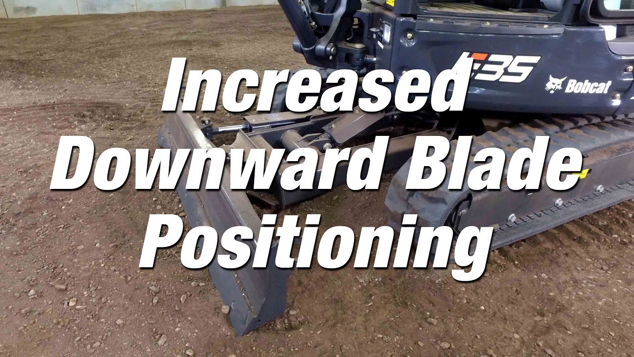 R-Series Excavators: Increased Angle Blade Positioning