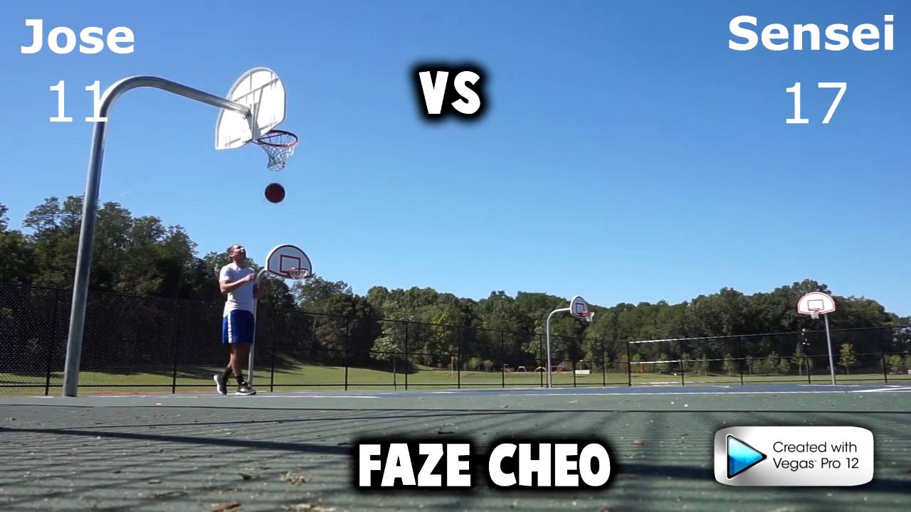 FaZe Cheo Vs FaZe Sensei 1v1 Basketball 1v1
