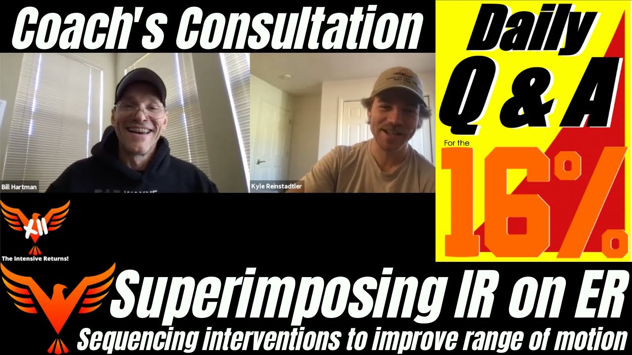 Superimposing Internal Rotation on External Rotation - BillHartmanPT.com Q&A for The 16%