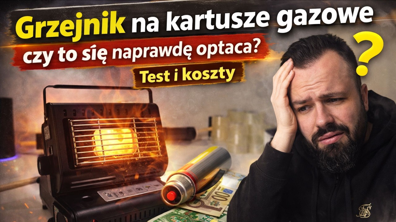 Hit czy kit? Sprawdzam grzejnik na kartusze gazowe – czy warto kupić?