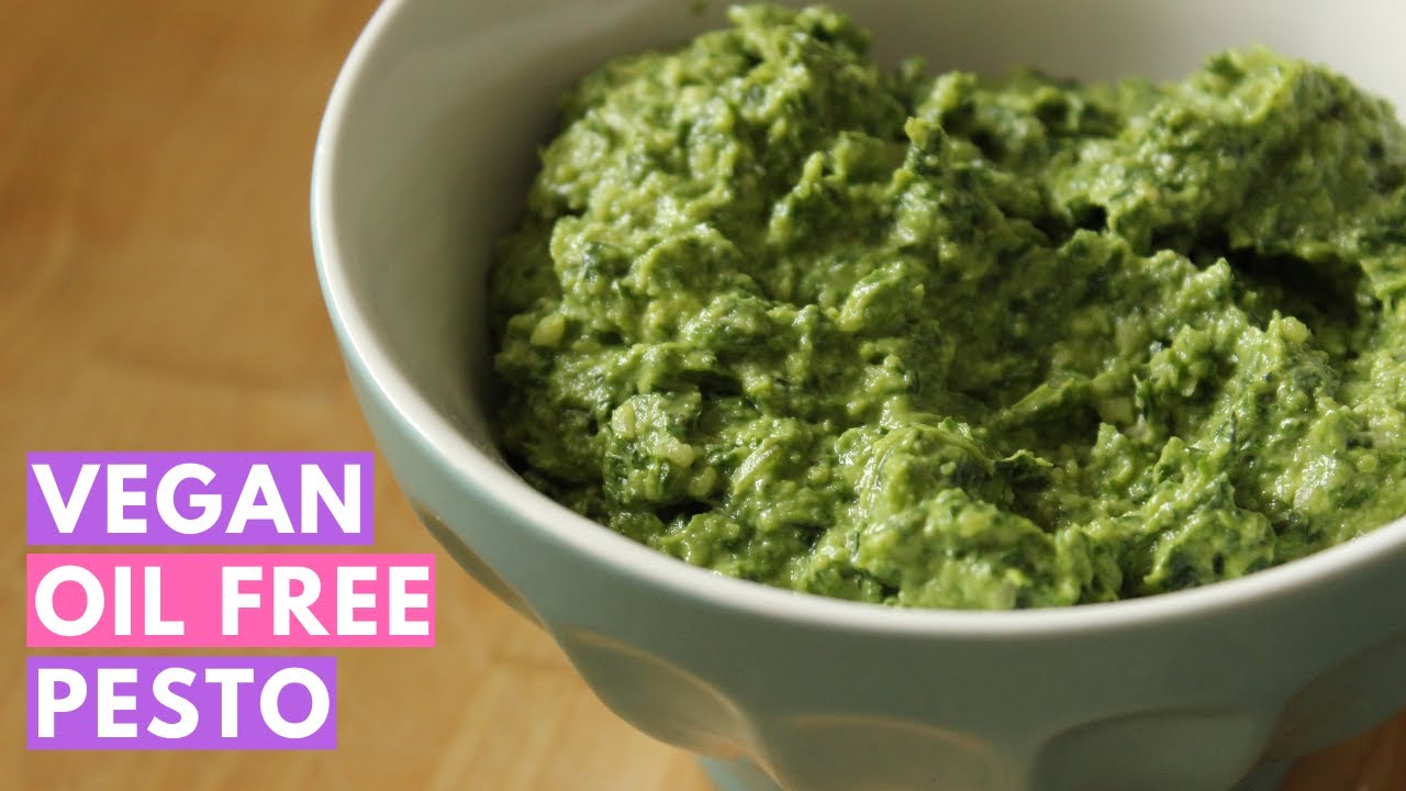 Vegan oil free pesto