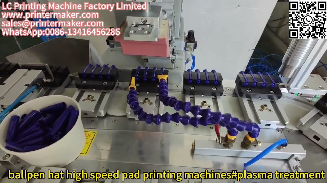 ballpen hat high speed pad printing machines