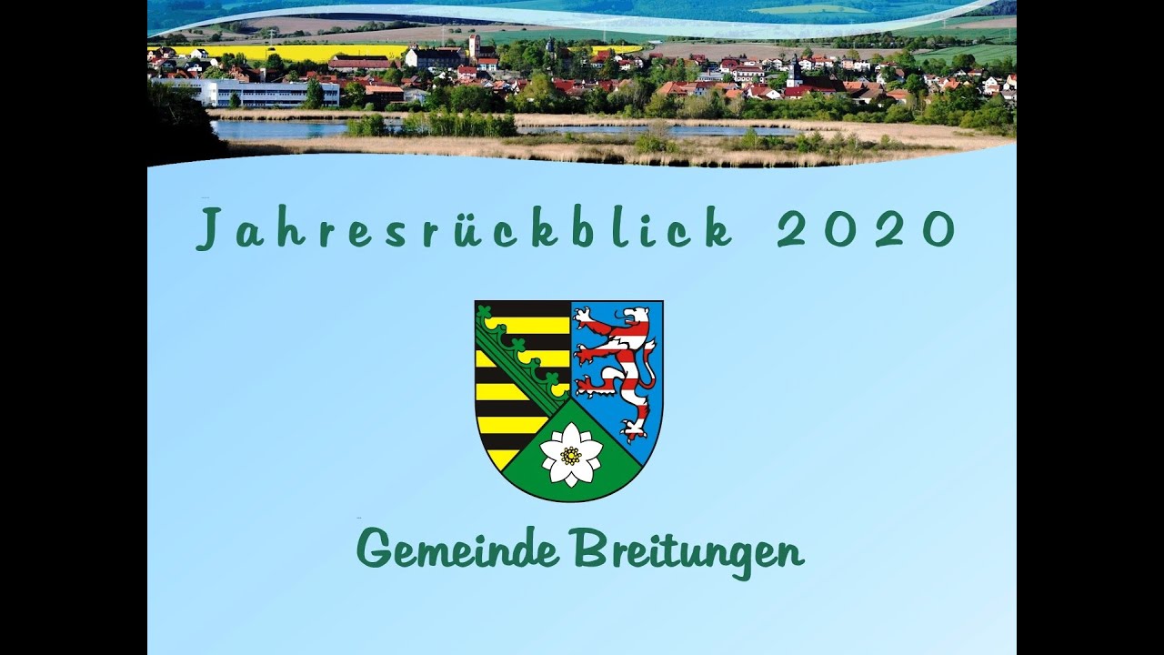 Gemeinde Breitungen - Jahresrückblick 2020