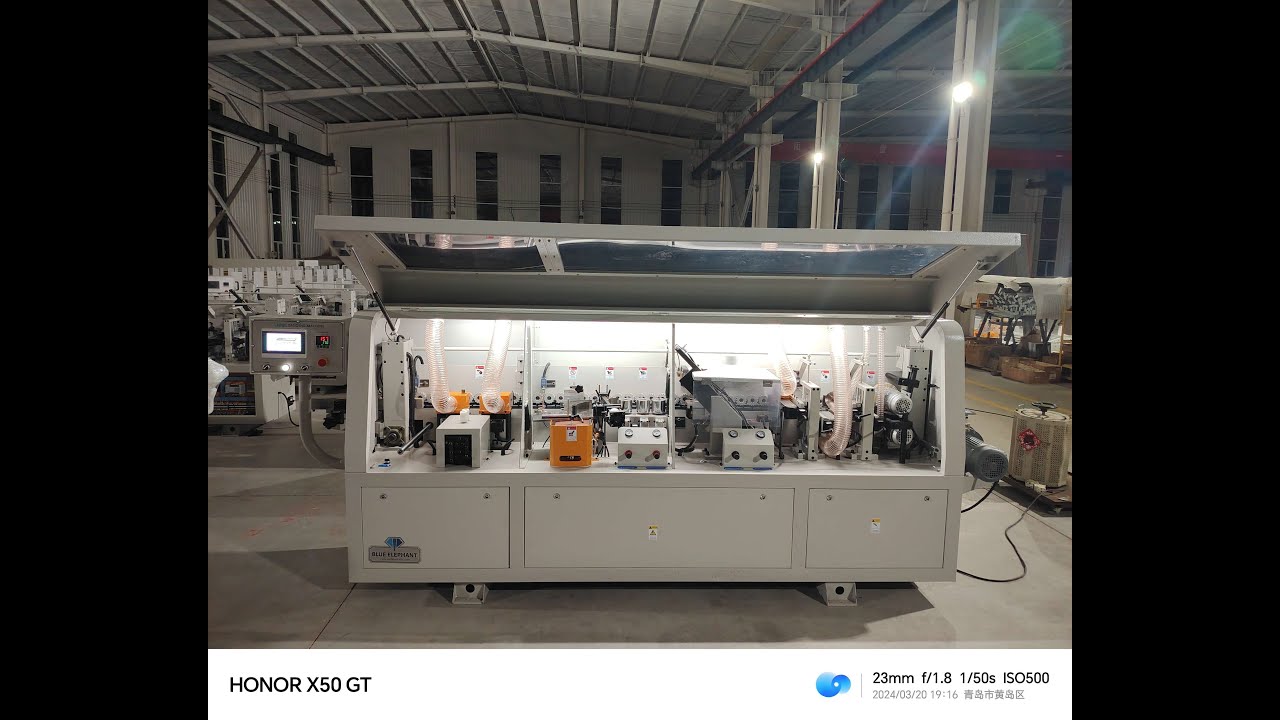 Blue Elephant E50J edge banding machine