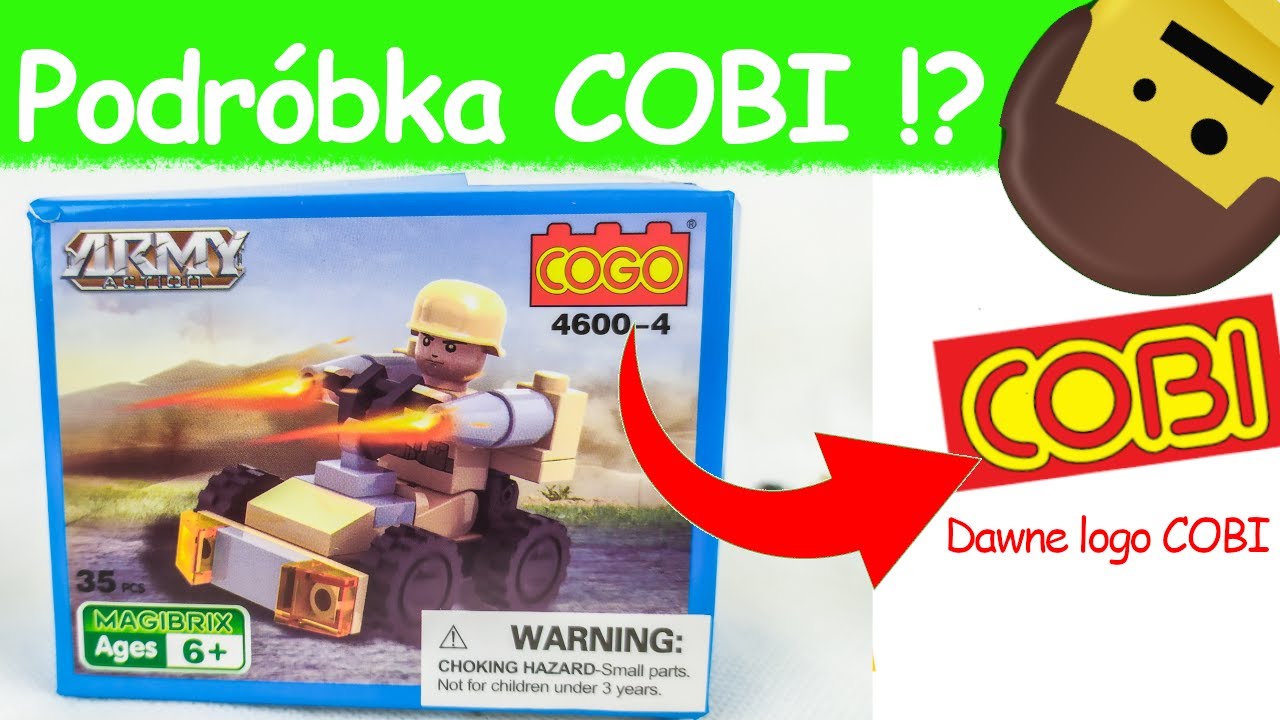 COBI też ma swoje podróbki ?!? Recenzja klocków COGO