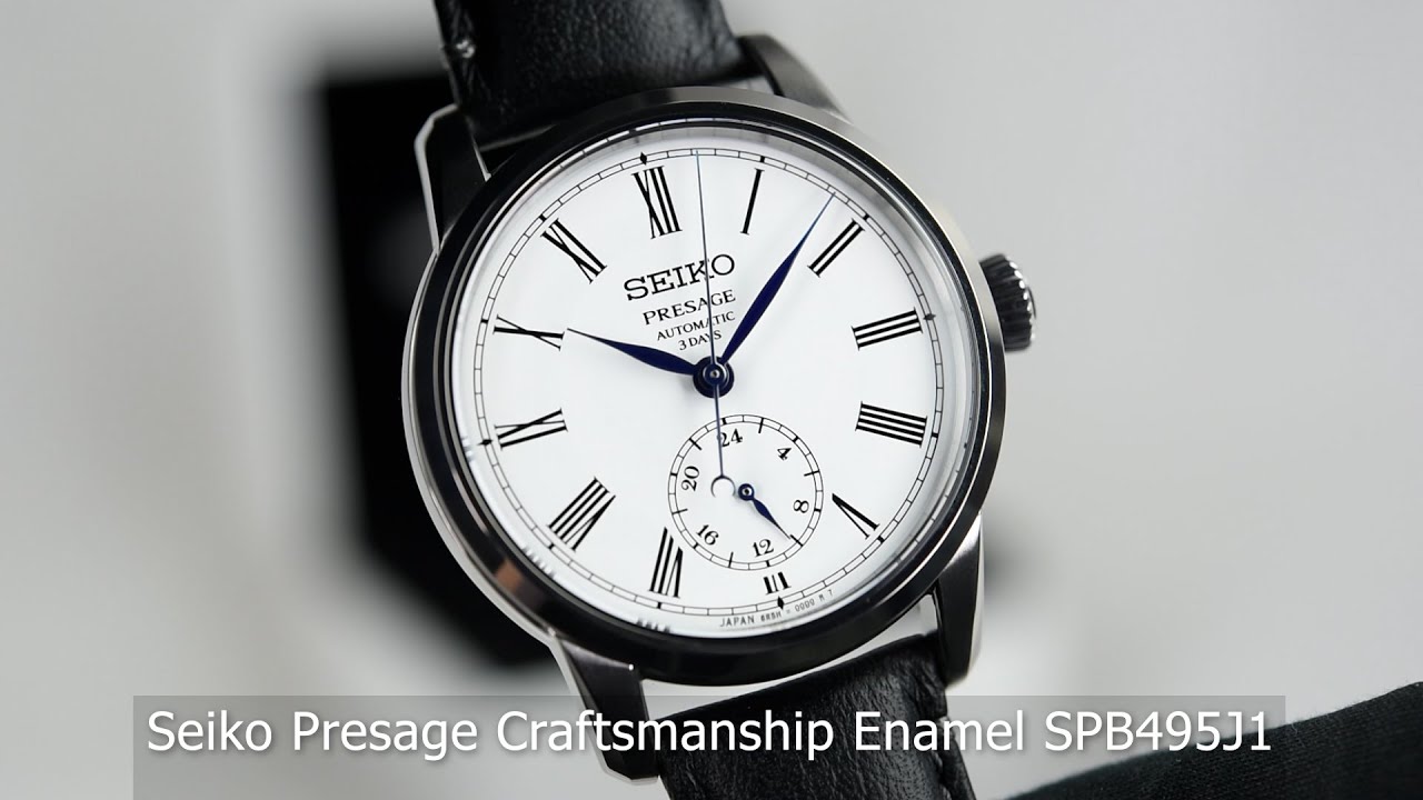 Seiko Presage Craftsmanship Enamel SPB495J1