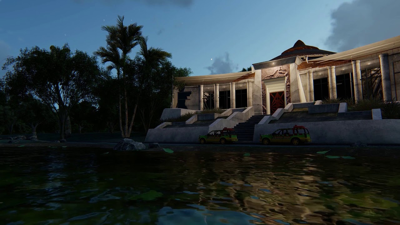 A Night in Jurassic Park - relaxing and calming ambiance