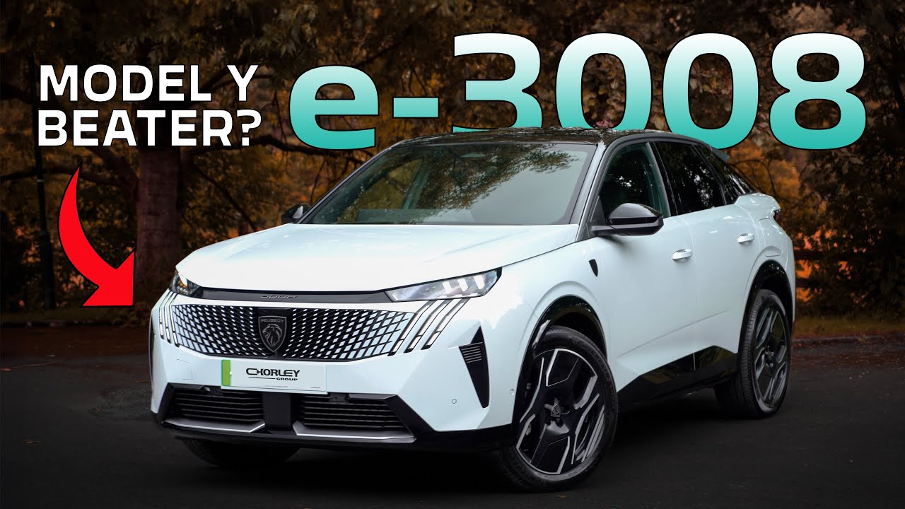 Обзор нового Peugeot e-3008 — БОЛЬШОЙ электрический внедорожник с еще БОЛЬШИМ запасом хода!