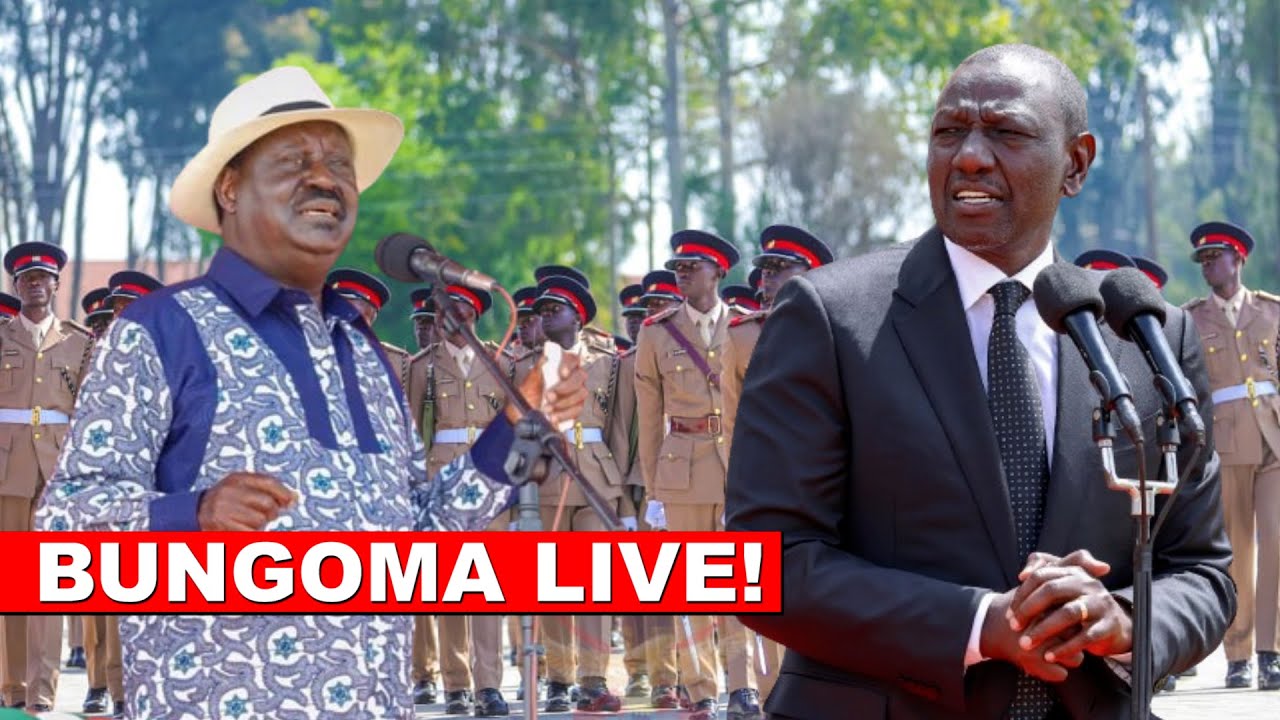 LIVE: Ruto and Raila leading Madaraka Day Celebrations at Masinde Muliro Stadium, Bungoma County.