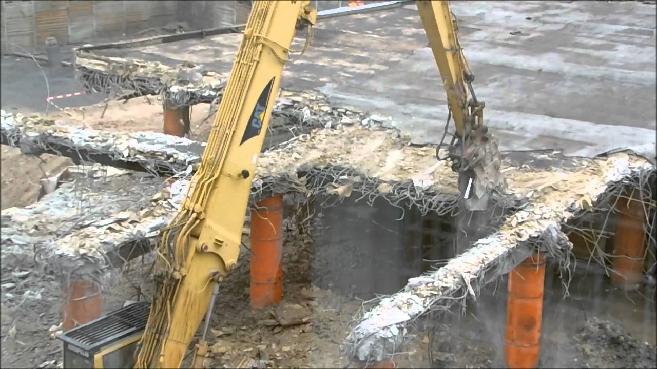 Stanice metra Národní třída (Demolice 4. část)
