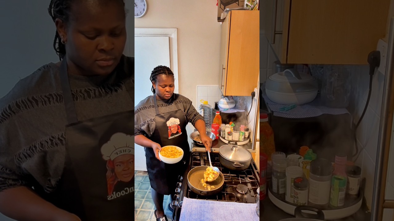 Cook With Me | Okro Soup & Chicken Prawn Plantain Sauce
