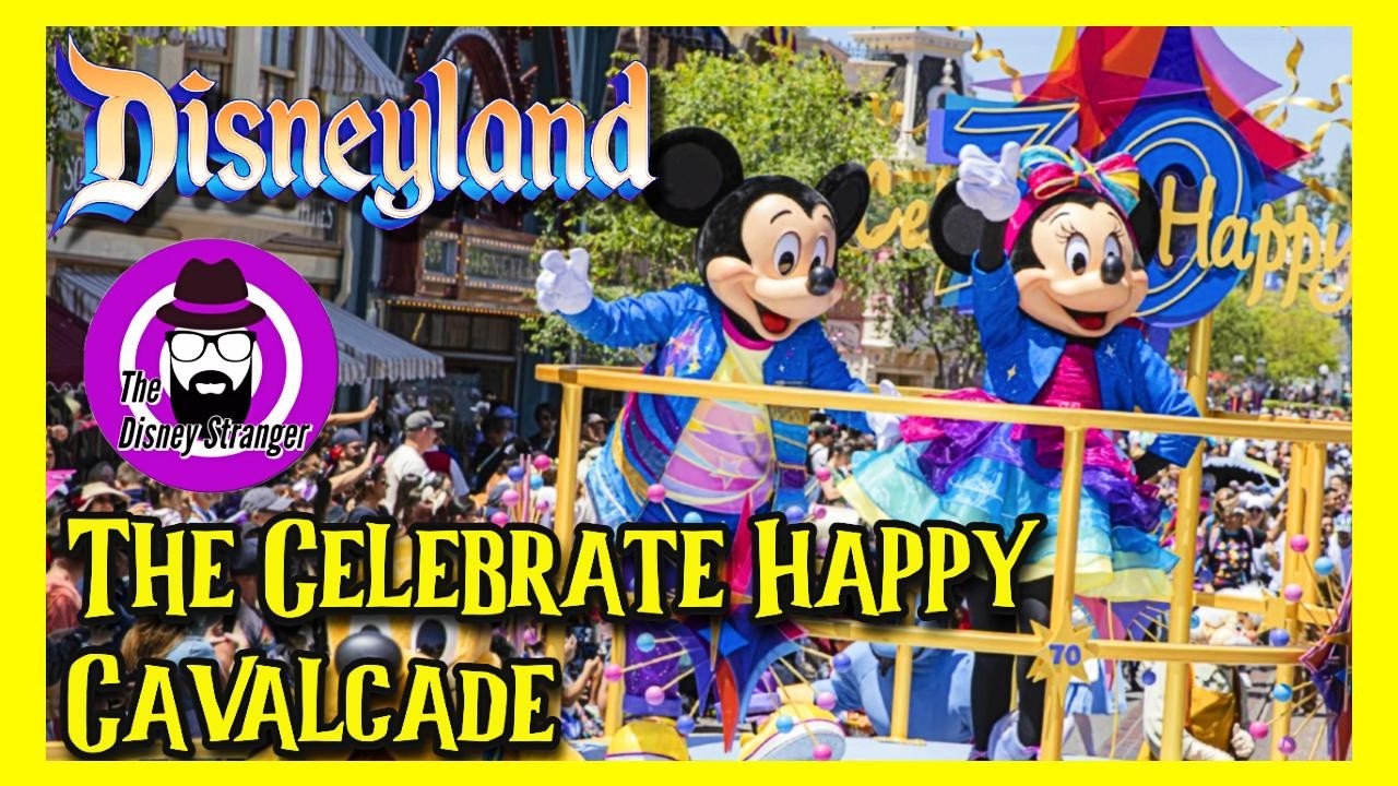 THE CELEBRATE HAPPY CALVALCADE | 2026 POV #celebratehappy #disneyland70th #disneyparade