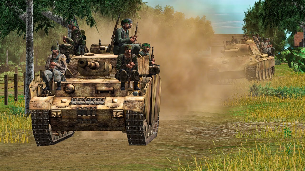 Немецкие оборонительные операции в Combat Mission: Red Thunder (теперь в Steam)