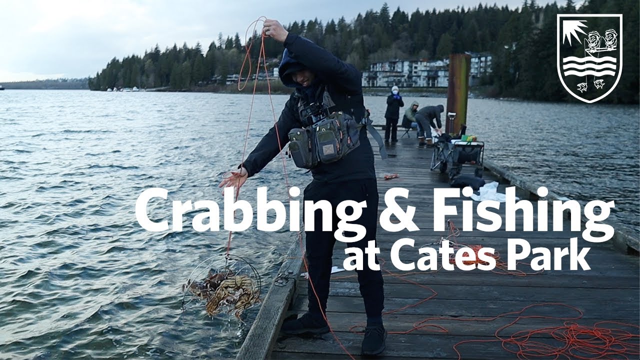Dock Fishing and Crabbing at Cates Park | EP6