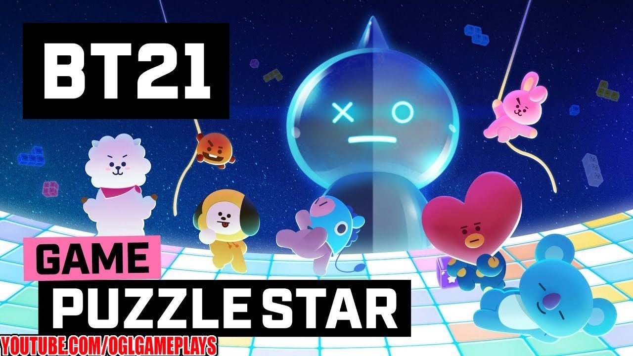 PUZZLE STAR BT21 Android iOS Gameplay (By LINE Friends Corporation)