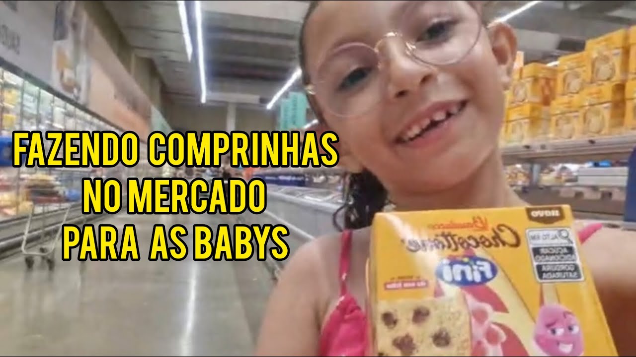 Fazendo Compras No Mercado Para Minhas Babys 💕