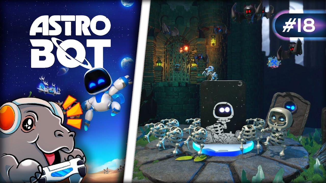 #18 Zamek Duchów | Ghule i Boty [Astro Bot]