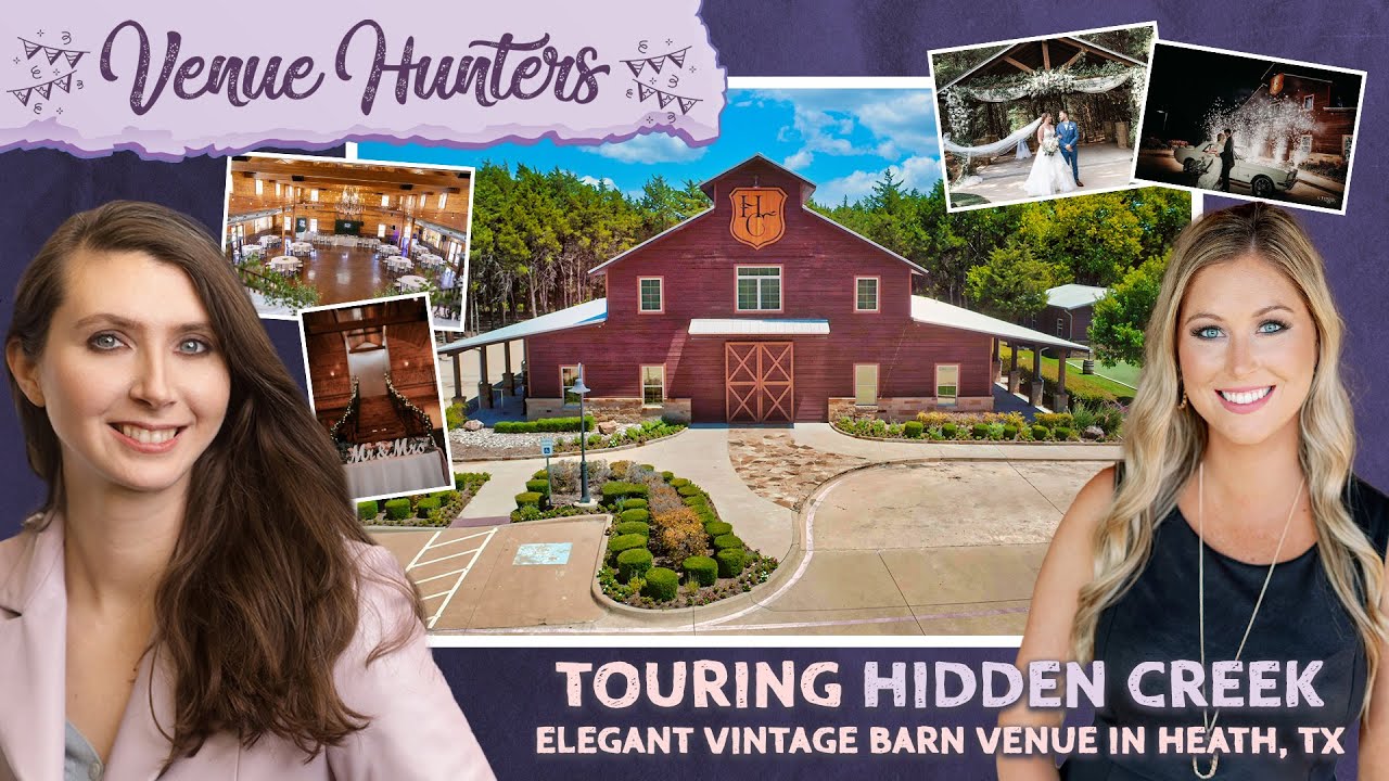 Hidden Creek - Inside Look at This Elegant Vintage Barn Venue in DFW