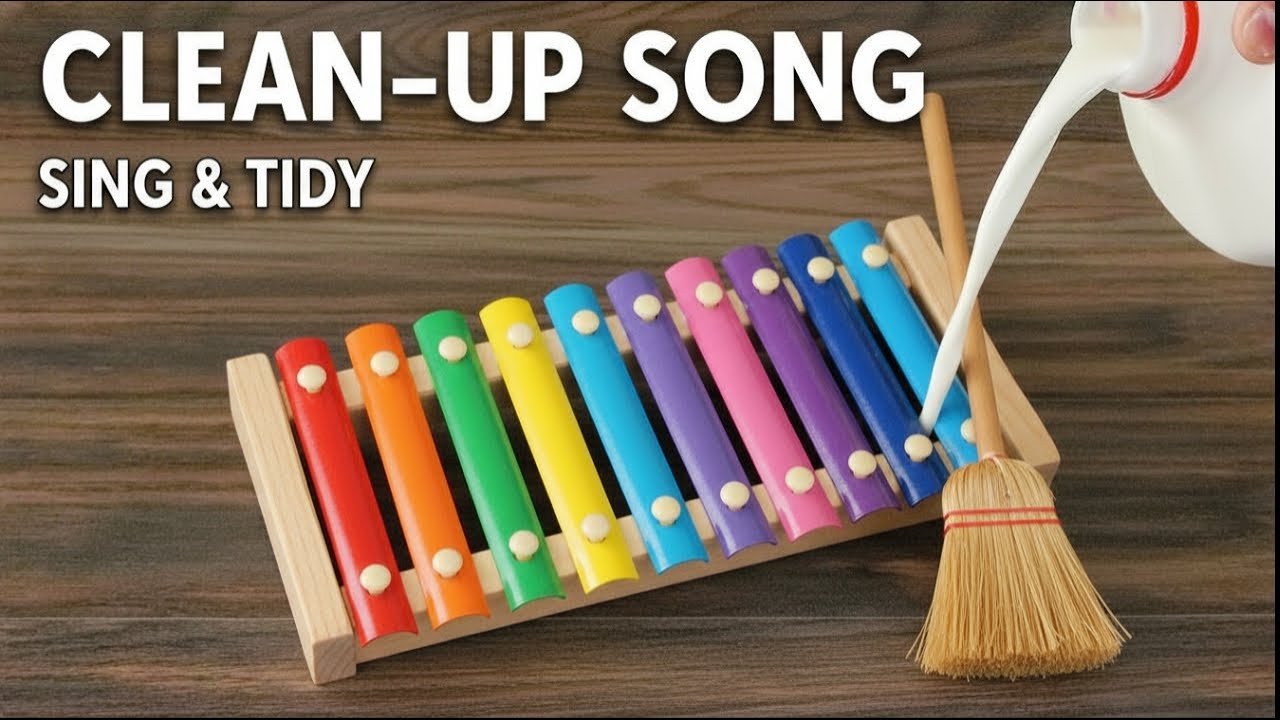 Clean-Up Song for Kids 🧹🎶| Fun Classroom Tidy-Up Music | Sprout Bop