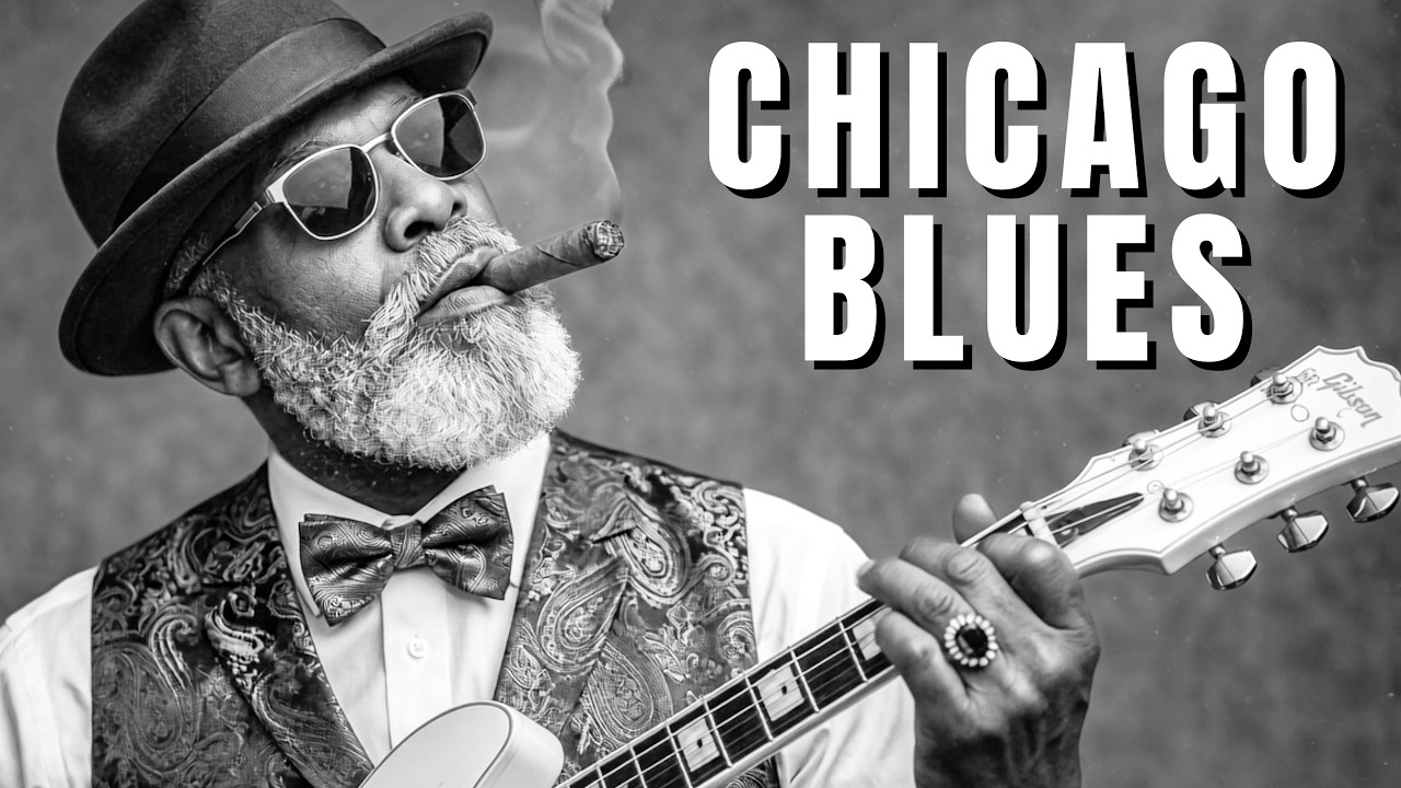Slow Chicago Blues, jazz | Late Night Slow Blues Playlist