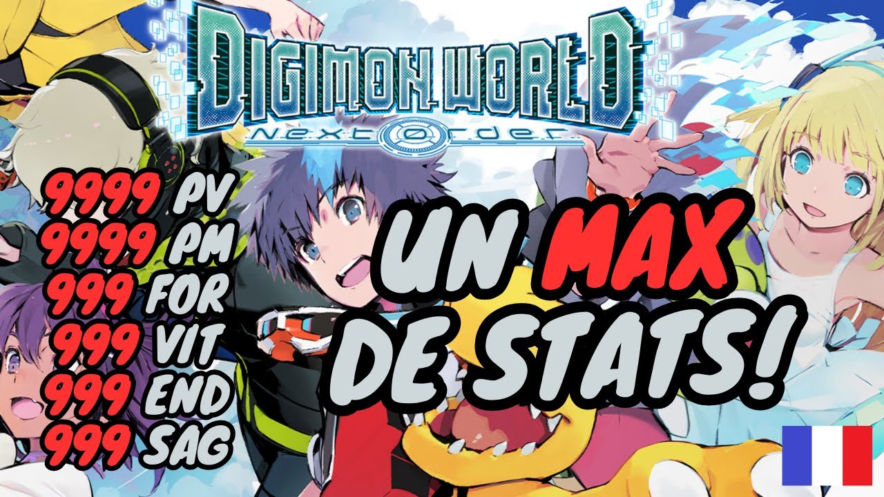Comment exp les statistiques des Digimon dans Digimon World: Next Order