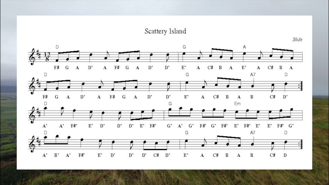 Scattery Island (Slide) - Play-Along Wednesday
