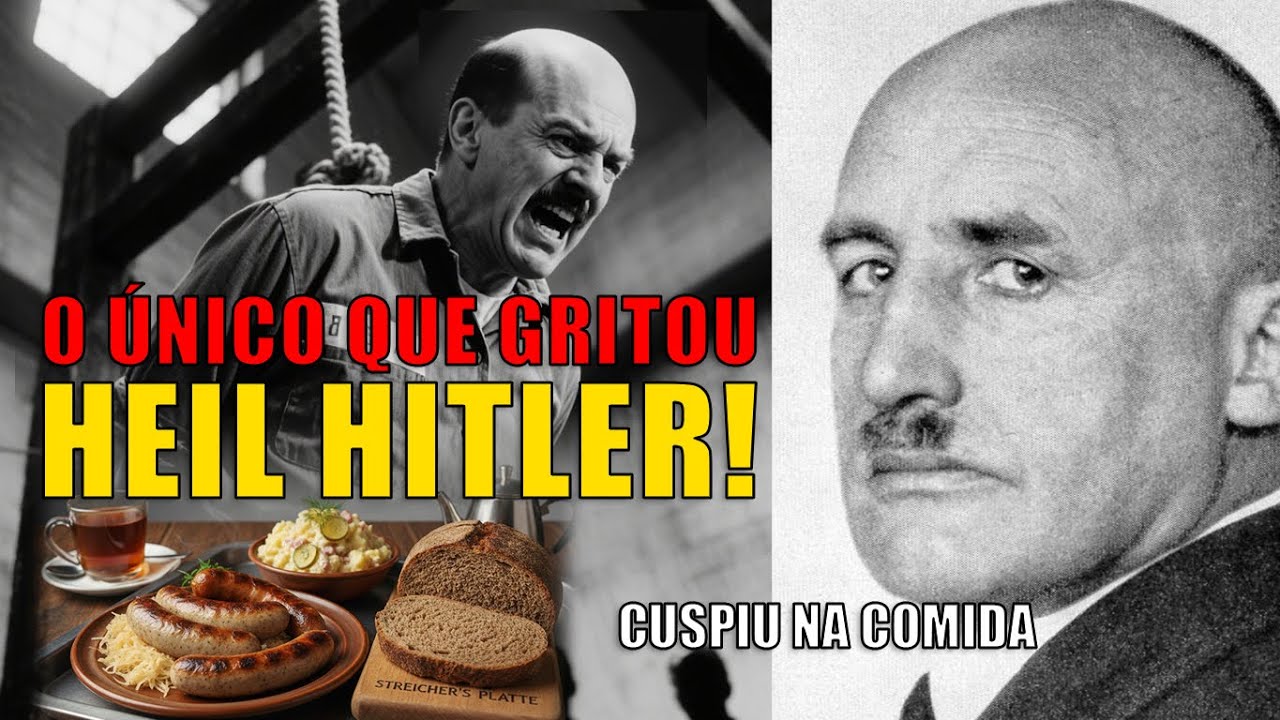Por que Julius Streicher foi o &Uacute;NICO a gritar Heil Hitler nos enforcamentos de Nuremberg?