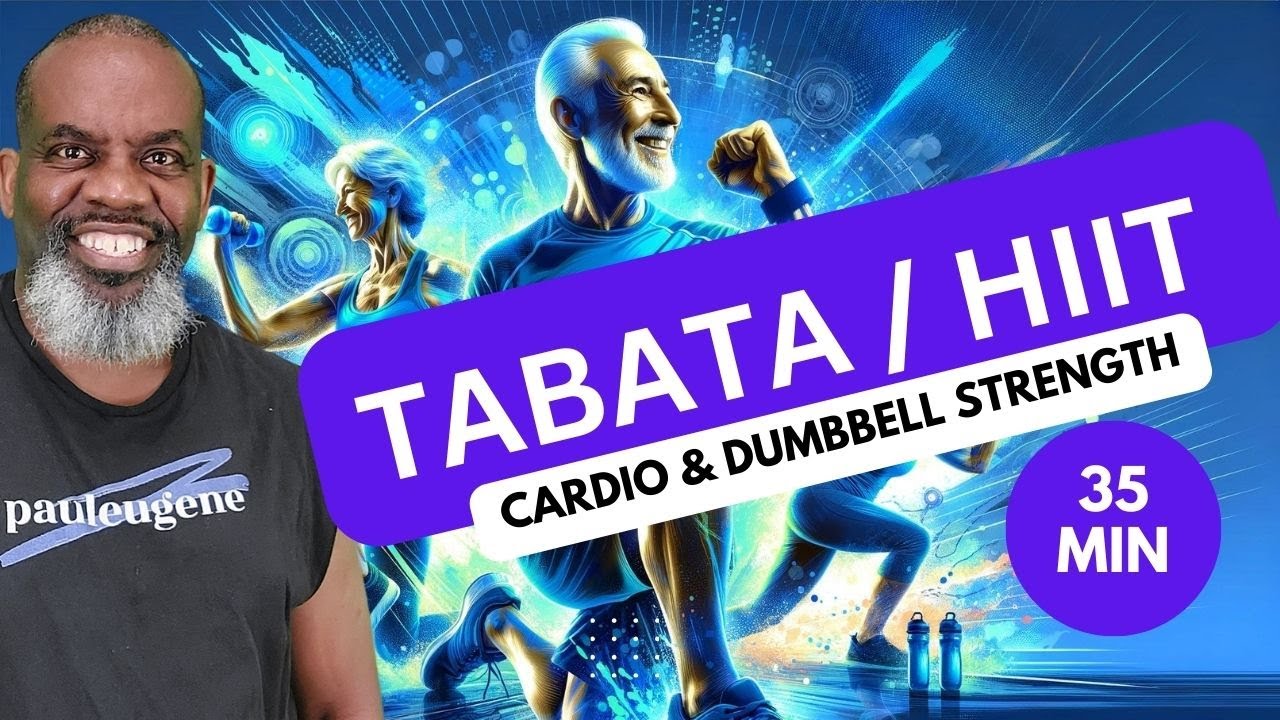 Maximize Your Fitness: Full Body 35-Min Tabata HIIT with Cardio & Dumbbell Strength