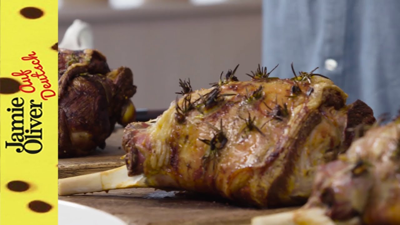 Wie man eine Lammkeule macht | Jamie Oliver | Jamie Oliver auf Deutsch