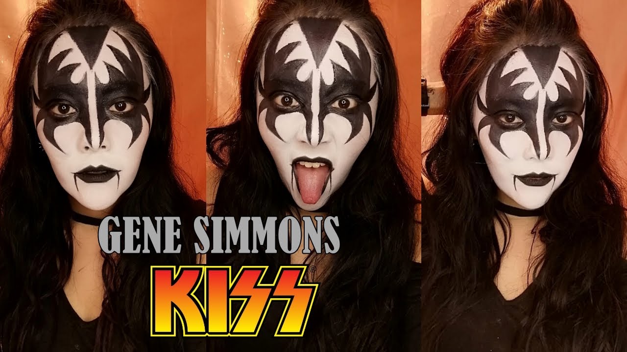 MAQUILLAJE KISS - MAKEUP GENE SIMMONS - KISS MAKEUP TUTORIAL THE DEMON - MAQUILLAJE KISS #KISSARMY