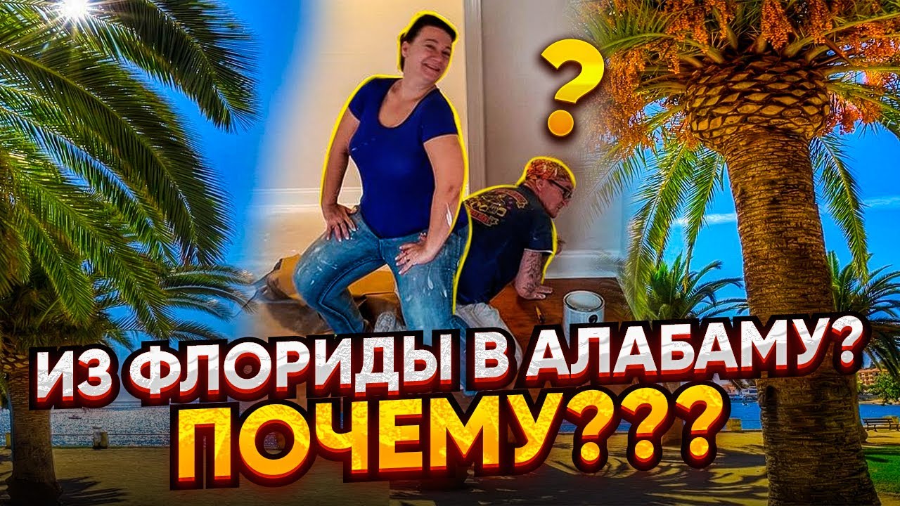 🗽🏝🌸ПОЧЕМУ МЫ ПЕРЕЕХАЛИ В АЛАБАМУ ИЗ ФЛОРИДЫ В 2011 ГОДУ?