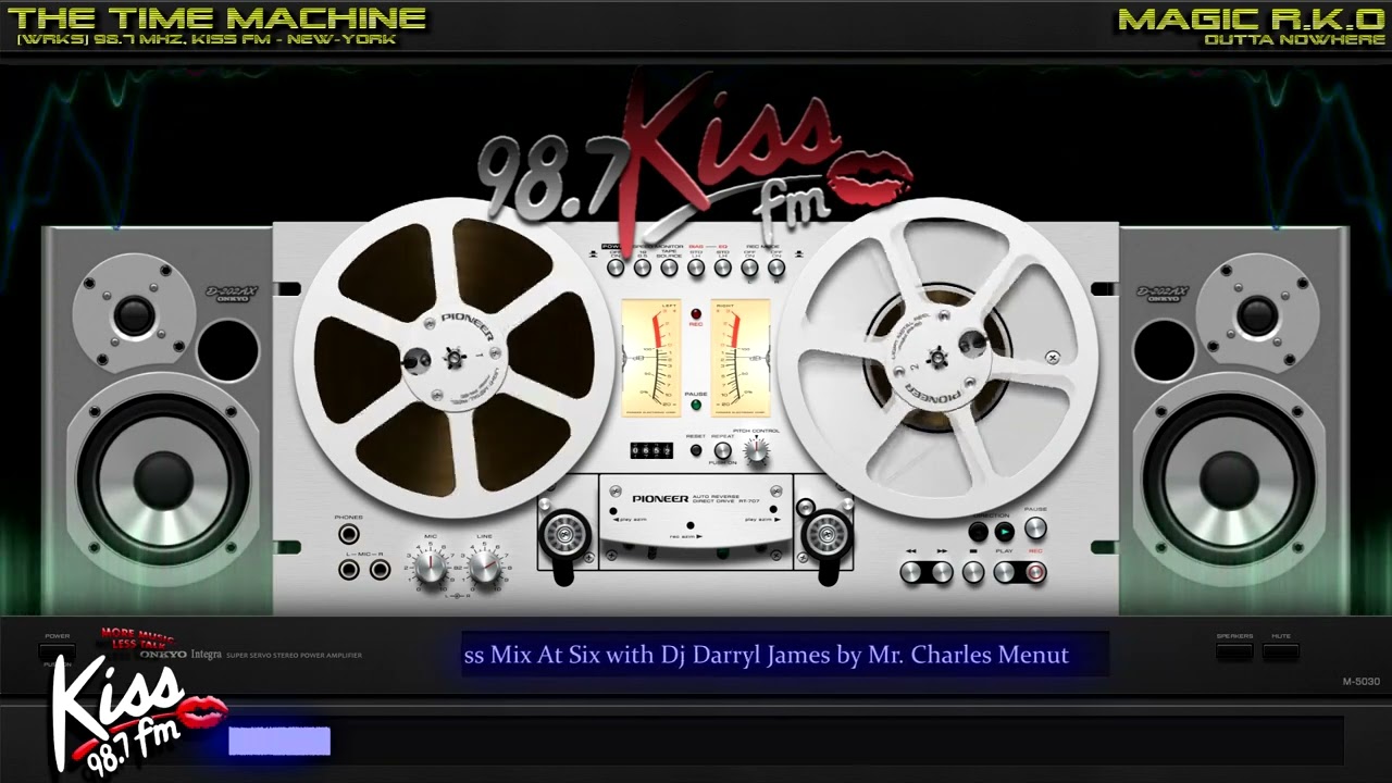[WRKS] 98.7 Mhz, Kiss FM (1991-04-19) Kiss Mix At Six with Dj Darryl James