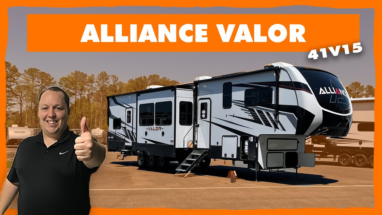 The Best 5th Wheel Toy Hauler for 2021! Alliance Valor 41v15