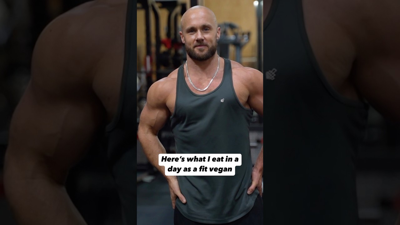 What I eat in a day 💪 #shorts #vegan